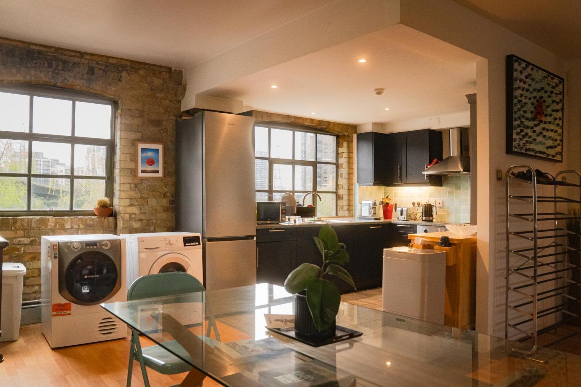 Loft Style Apartment Near O2, Abba Voyage, Excel Londyn Zewnętrze zdjęcie
